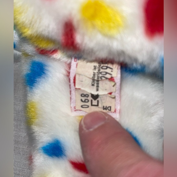 Beanie Babies Ty 2K 12” confetti bear 1999 Retired edition teddy bear plush - Picture 9 of 16